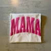 Mama varsity puff tees